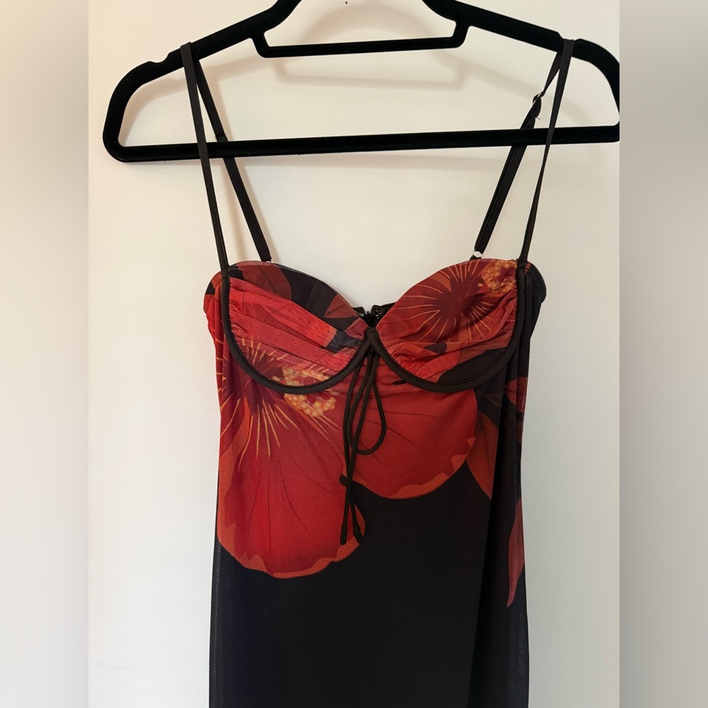 Hello Molly Stylish Shores Mesh Maxi Dress - Picture 3 of 5
